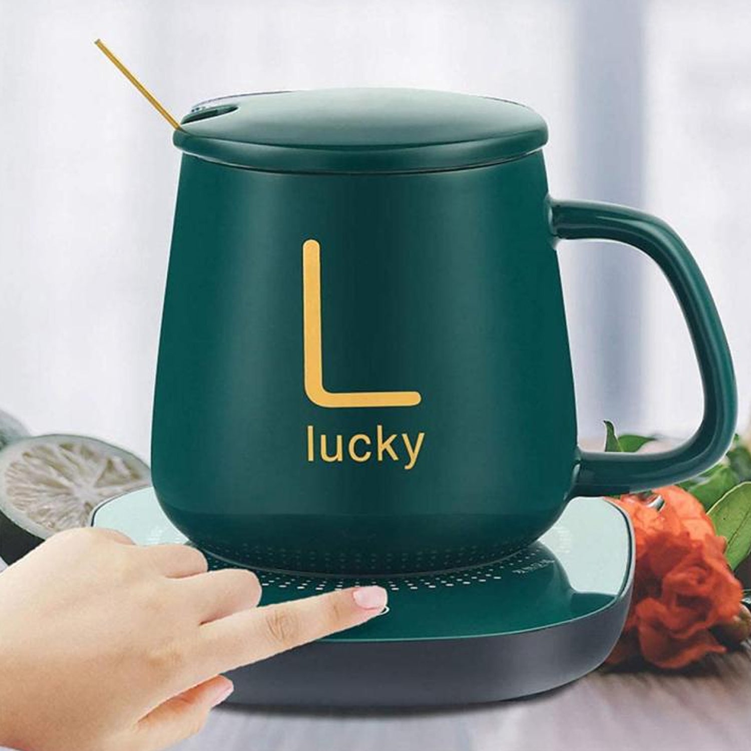 USB Coffee Mug Heater – Electric Cup Warmer (1 Set) USB Coffee Mug Heater – Electric Cup Warmer (1 Set)